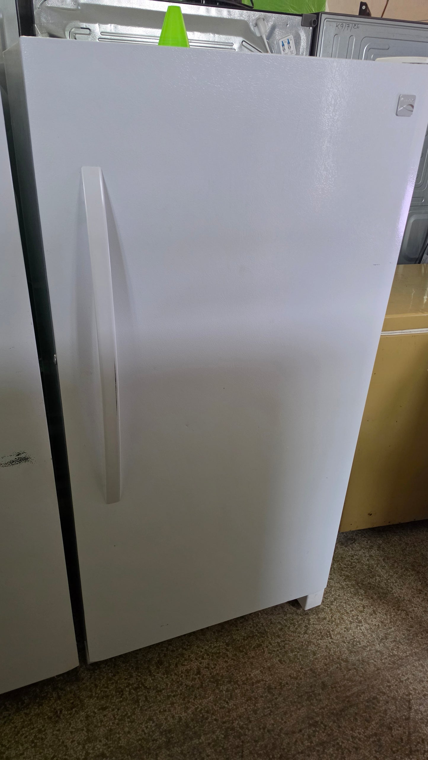Congélateur Kenmore 30 po x 61,5 po x 27,5 po - blanc, réf. 1727