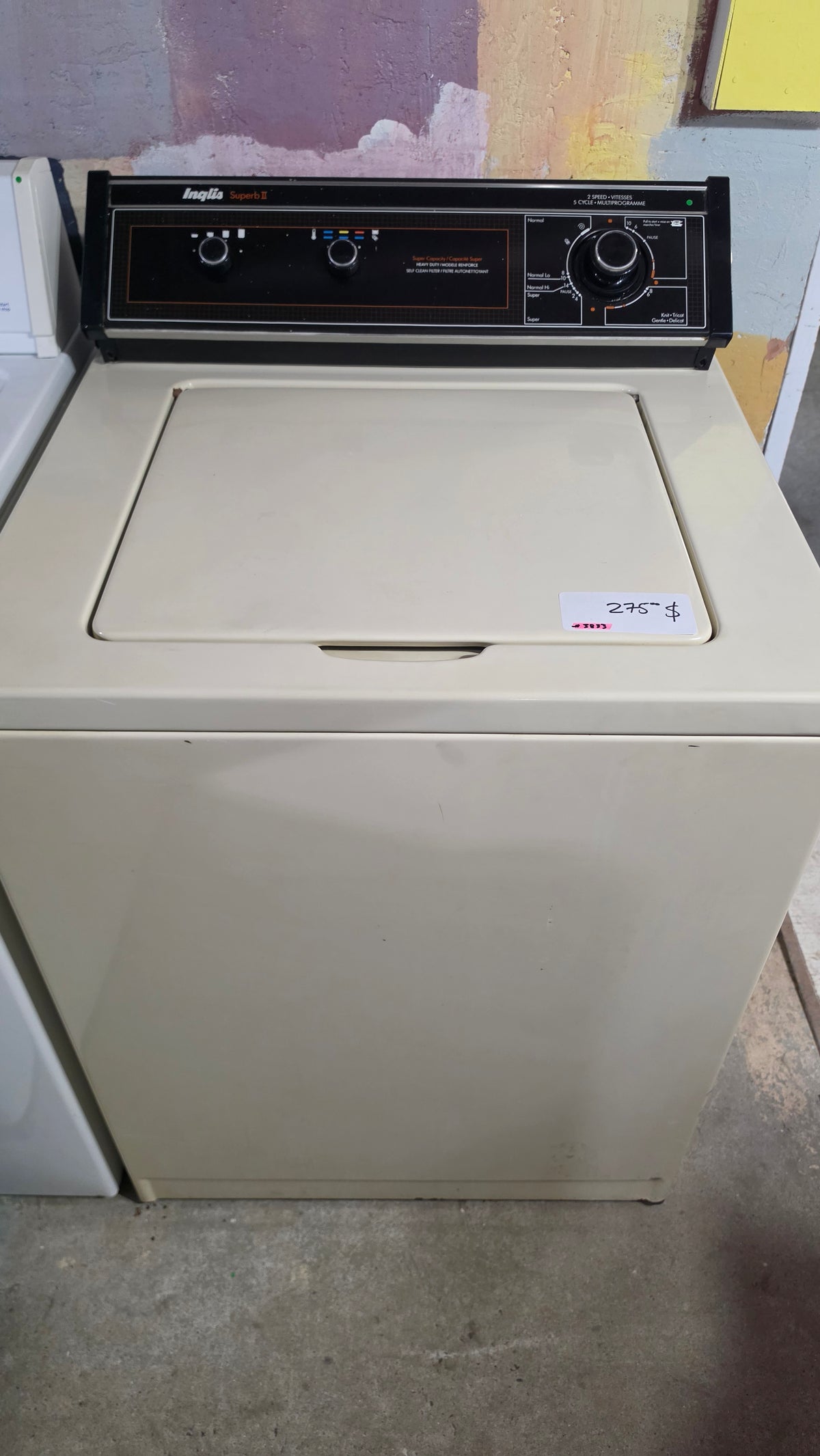 Inglis Top Load Washer Beige